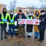 Акция к 23 февраля «Звездочка водителю» прошла в Смоленском районе