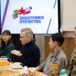 В течение всего года Губернатор встречался с участниками СВО в муниципальных образованиях региона